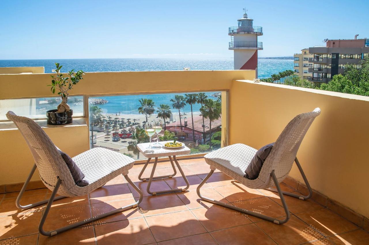 2000 Estudio En Paseo Maritimo Wifi Марбелья